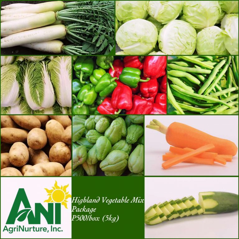 Highland Vegetable Mix 5kg. Fresh Harvest